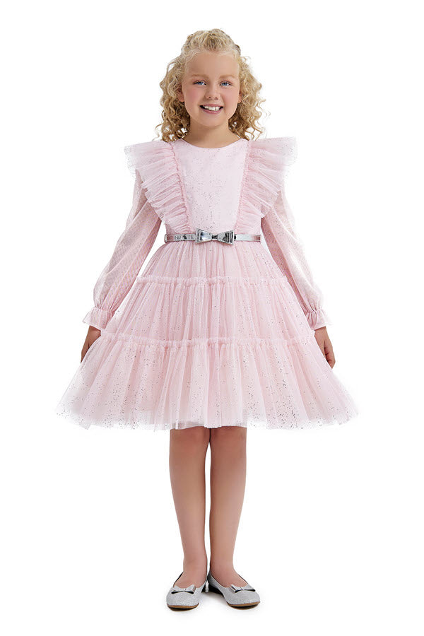 Pink Sparkling Dress | Hellen Paris