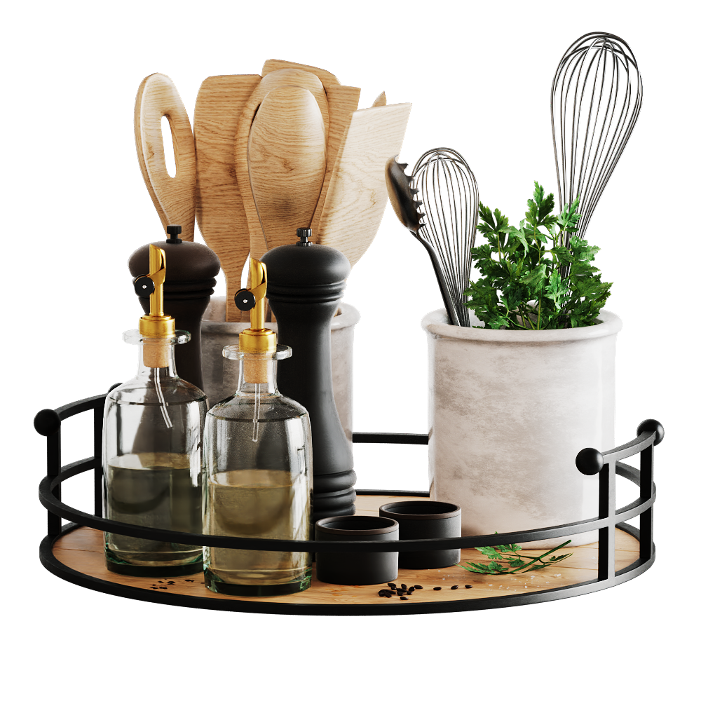 Kitchenaccessories 3d Assets Store Vegetation Interiors