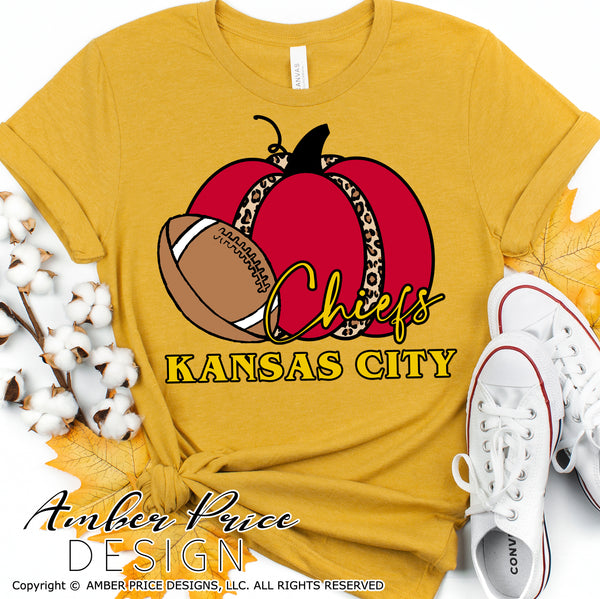 Chiefs Leopard Print SVG, Kansas City Chiefs SVG, Football SVG - Premium &  Original SVG Cut Files