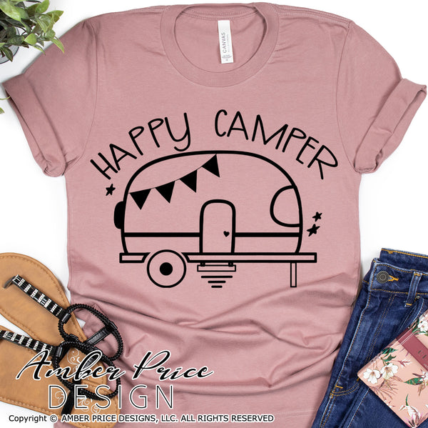 Download Happy Camper Svg Png Dxf Vintage Camper Clipart Amberpricedesign