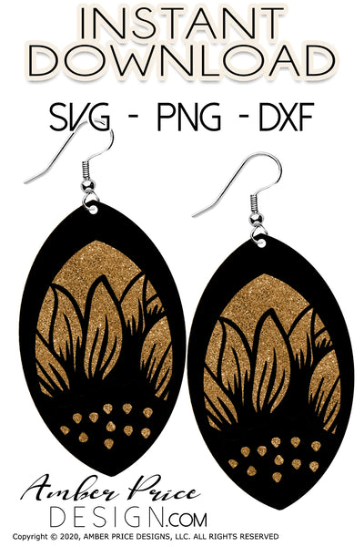 Free Free 300 Sunflower Earring Svg SVG PNG EPS DXF File