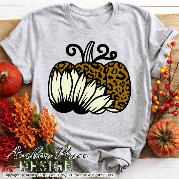 Best Seller Fall Leopard Pumpkin Sublimation Sweatshirt