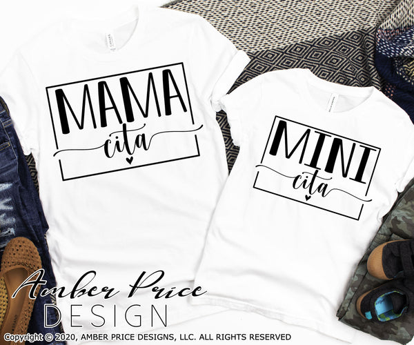 Download Mamacita Minicita Svg Png Dxf Matching Mommy And Me Design Amberpricedesign