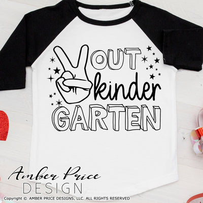 Free Free 309 Shirt Design Peace Out Kindergarten Svg Free SVG PNG EPS DXF File