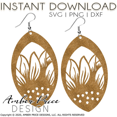 Free Free 93 Sunflower Earring Svg SVG PNG EPS DXF File