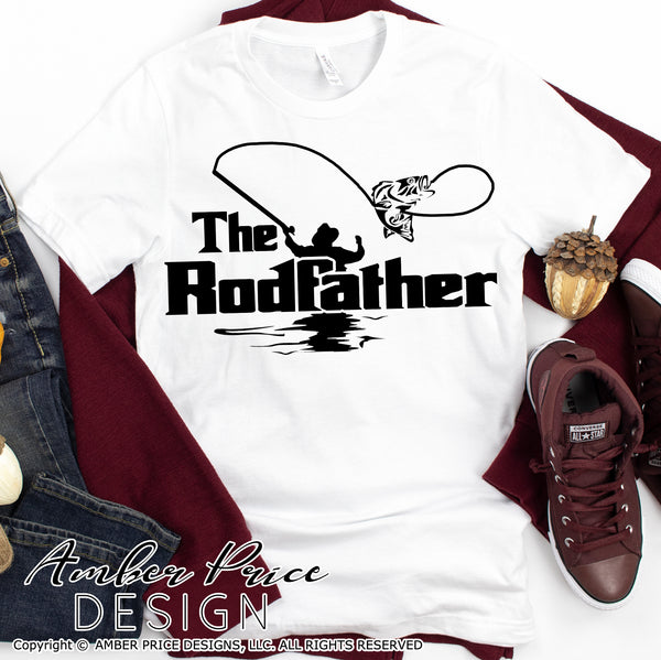 Download The Rodfather Svg Png Dxf Men S Fishing Design Amberpricedesign