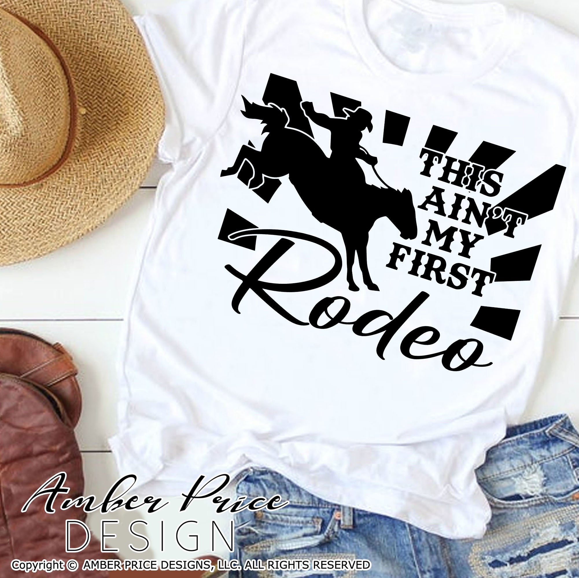 This ain't my first rodeo SVG, Cowgirl SVG, Country Girl SVG, Mutton ...