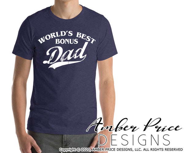 Download World S Best Bonus Dad Svg Step Dad Svgs Step Father Svg Baseball L Amberpricedesign