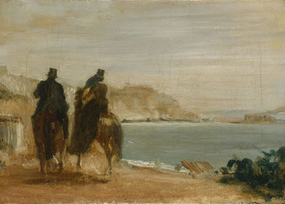 Hilaire Germain Edgar Degas, Promenade beside the Sea Default Title