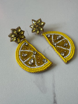 Lemon Earrings