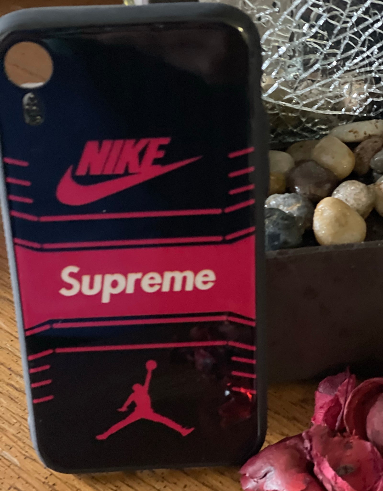 Iphone Case For Xr Goku Mix With Supreme Logo Royallsn Llc