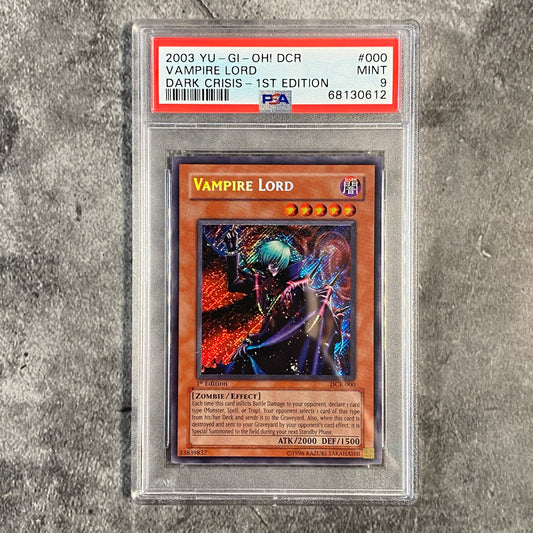 PSA 10 Vampire Lord 1st Edition DCR-000 – Strictly Sealed