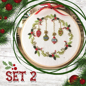 Christmas Embroidery Set