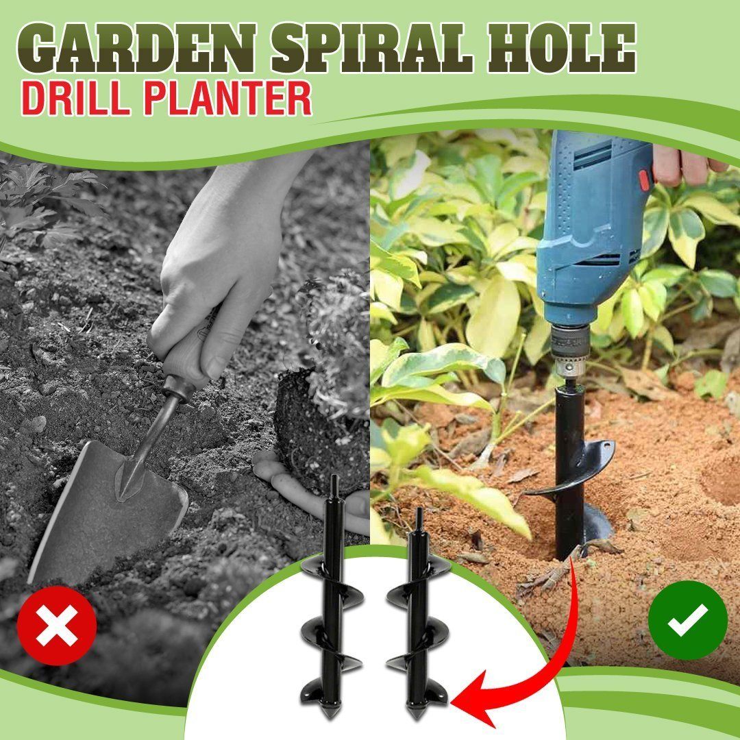 Garden Spiral Hole Drill MoonlightMaxPro