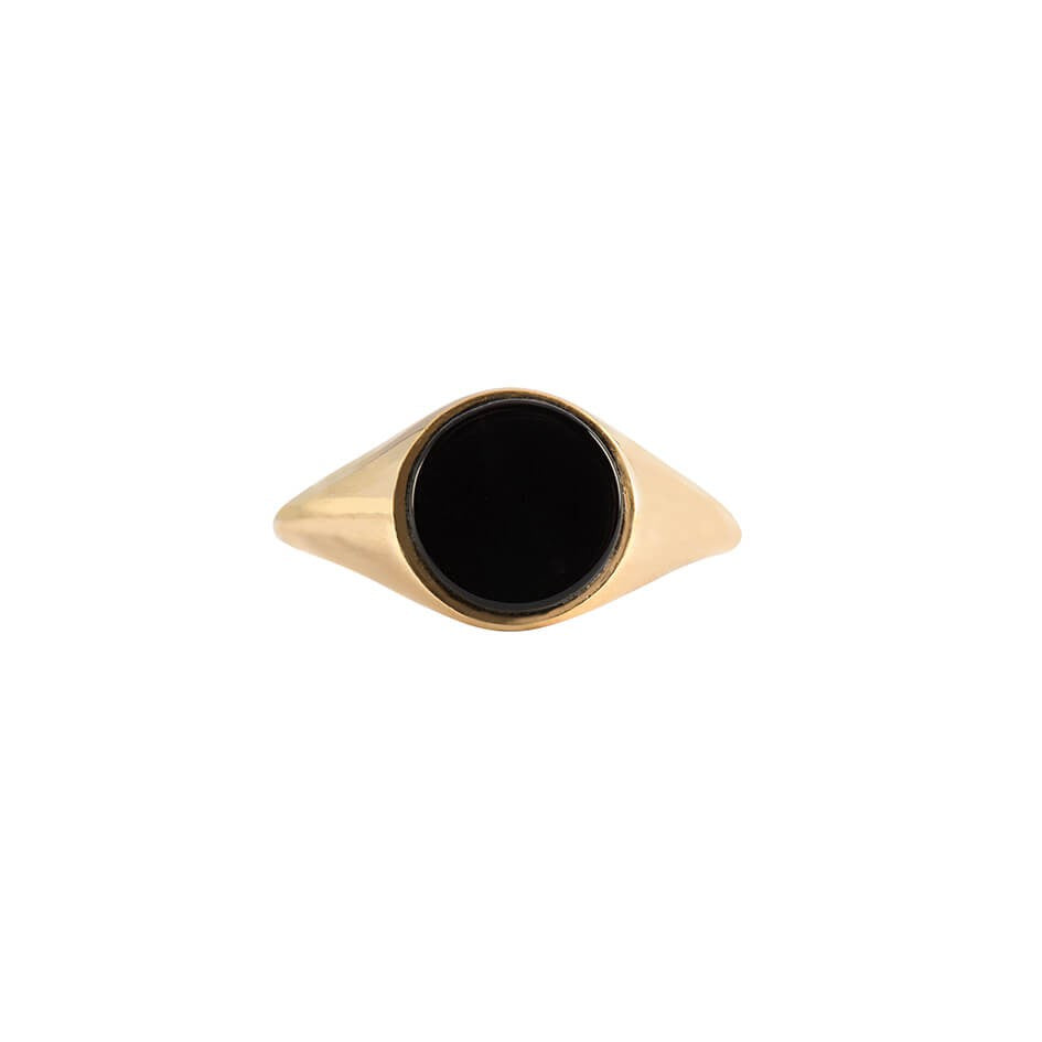 Anillo onix black