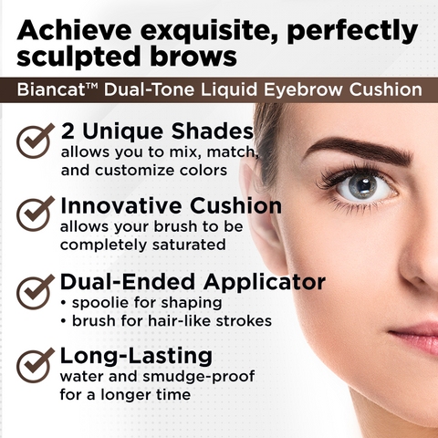 Biancat™ Dual-Tone Liquid Eyebrow Cushion