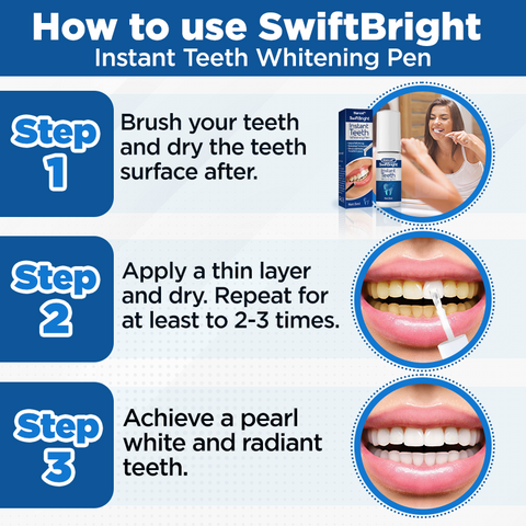Biancat™ SwiftBright Instant Teeth Whitening Pen