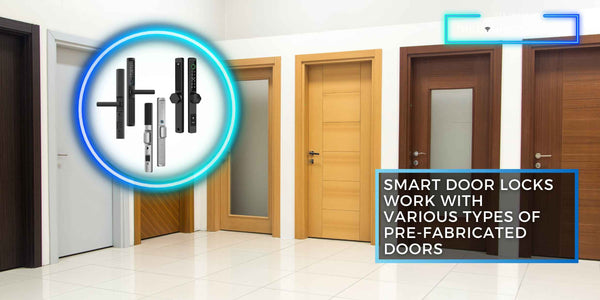 smart door locks for prefabricated doors