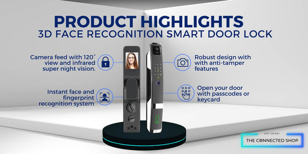 3D face recognition smart door lock