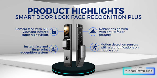 smart door lock face recognition plus