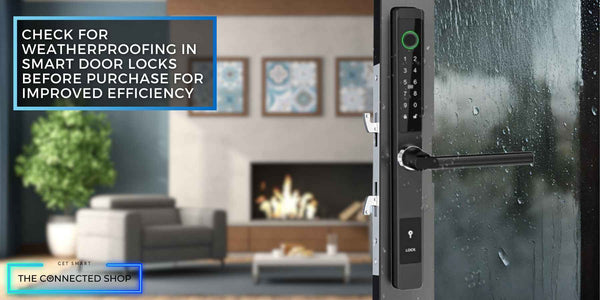 weatherproof smart door locks