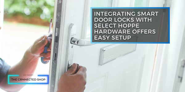 Smart door locks for Hoppe hardware