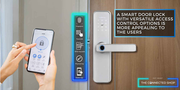 smart door lock management