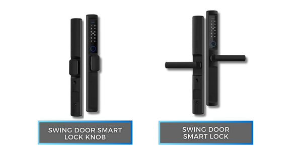 smart door locks for swing doors