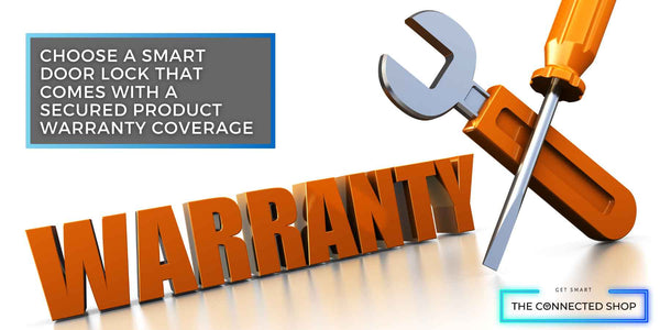 smart door lock warranty