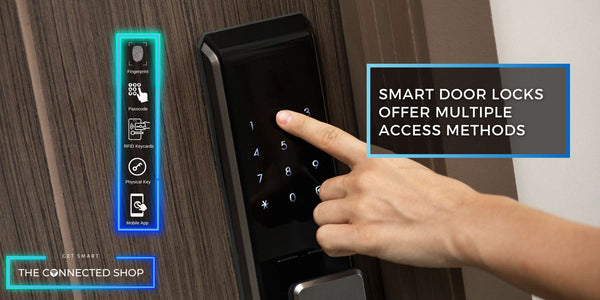 smart door lock multiple access method