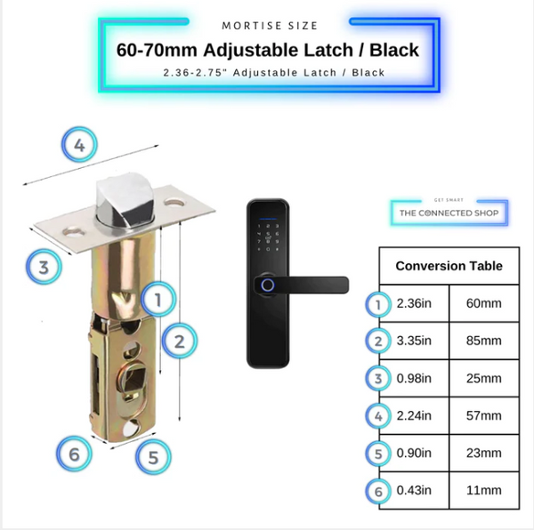 adjustable latch