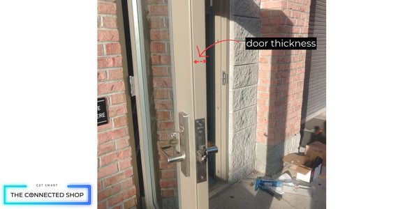 door thickness measurement