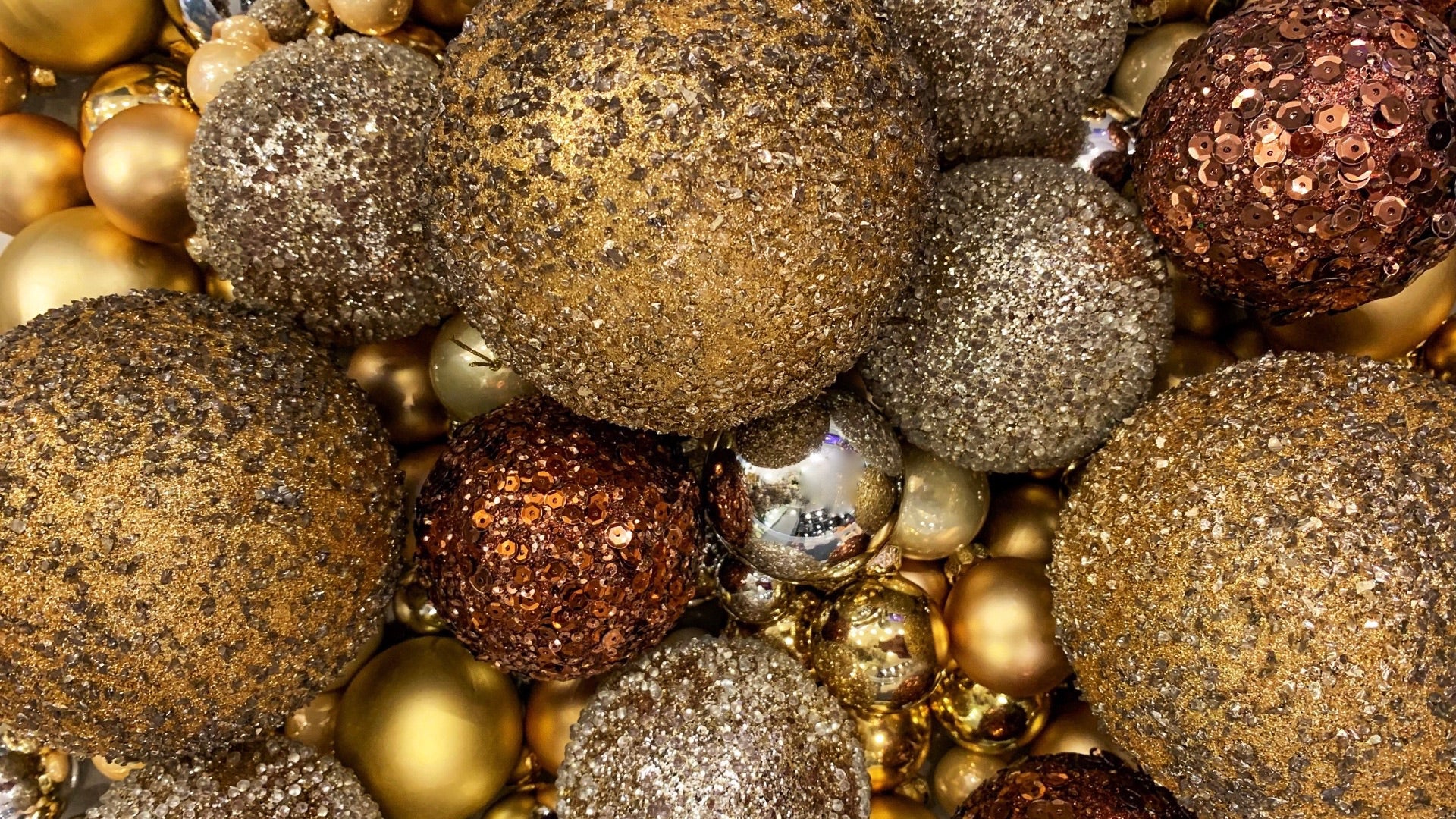 Christmas baubles by Neill Strain Floral Couture Belgravia