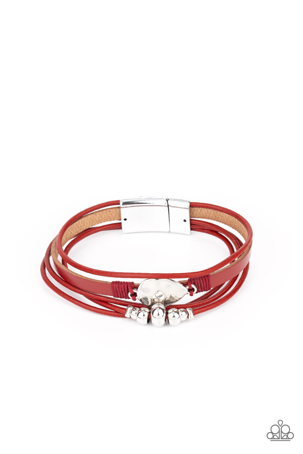 Paparazzi Accessories - Cruising Coronado - Red Wood Bracelet – Indulge In  Fab 5 Jewels