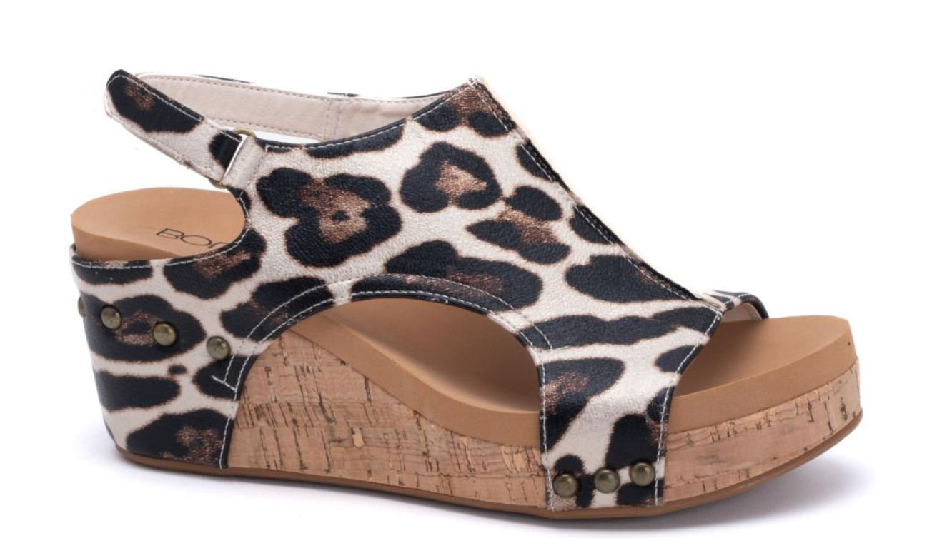 Corky Carley Bold Leopard Wedges – DearMeBoutique