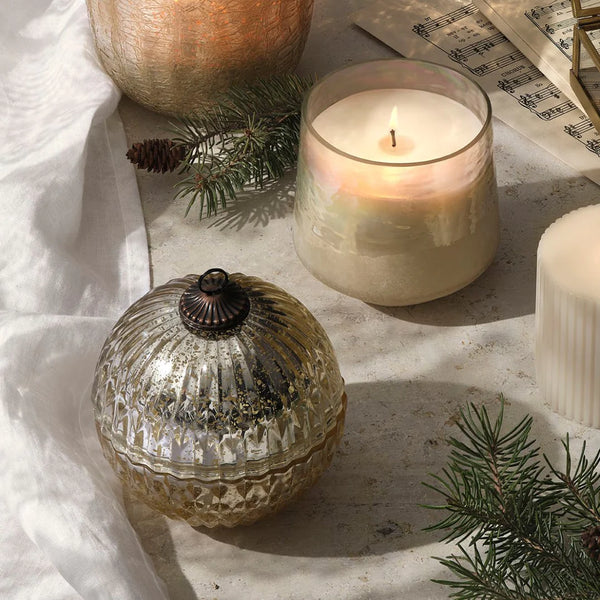 Balsam & Cedar Holiday Shine Ceramic Vessel Candle – High Street