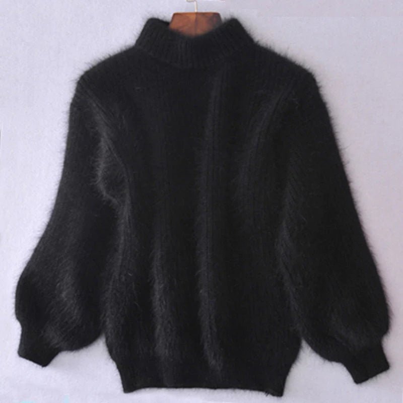 Serena™ Gepluisde Warme Gebreide Sweater - Wavess
