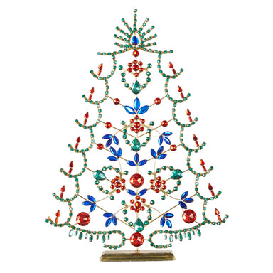 Blue & White Christmas Tree Puzzle 500