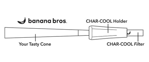 <tc>Banana bros.</tc> Char-cool Filterhalter