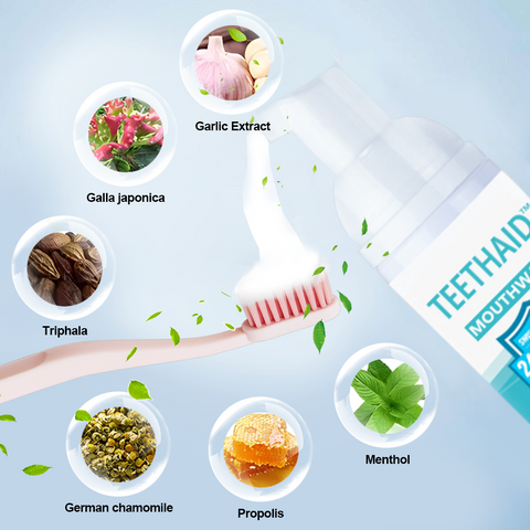 Teethaid™ Pure Herbal Super Whitening & Teeth & Mouth Repair Mousse