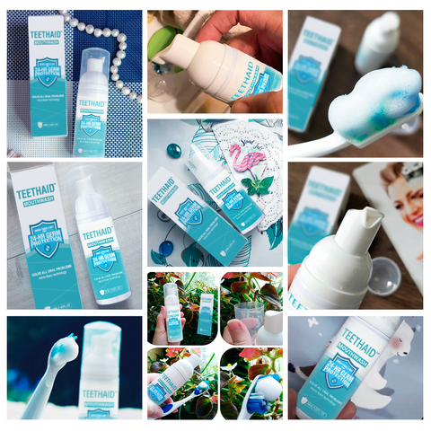 Teethaid™ Pure Herbal Super Whitening & Teeth & Mouth Repair Mousse