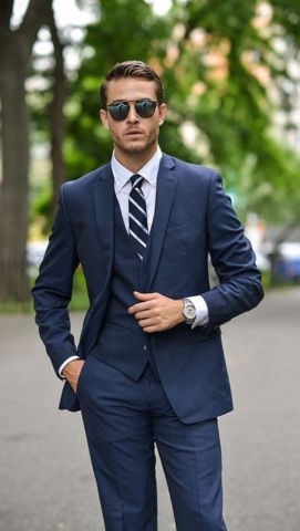 navy-blue-three-piece-suit