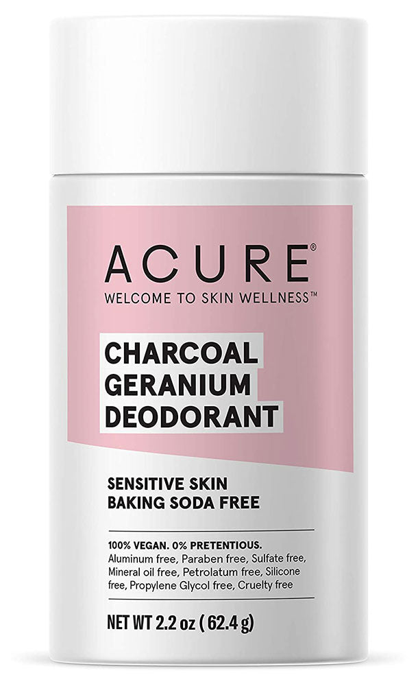 ACURE Deodorant Geranium & Charcoal (62 gr)