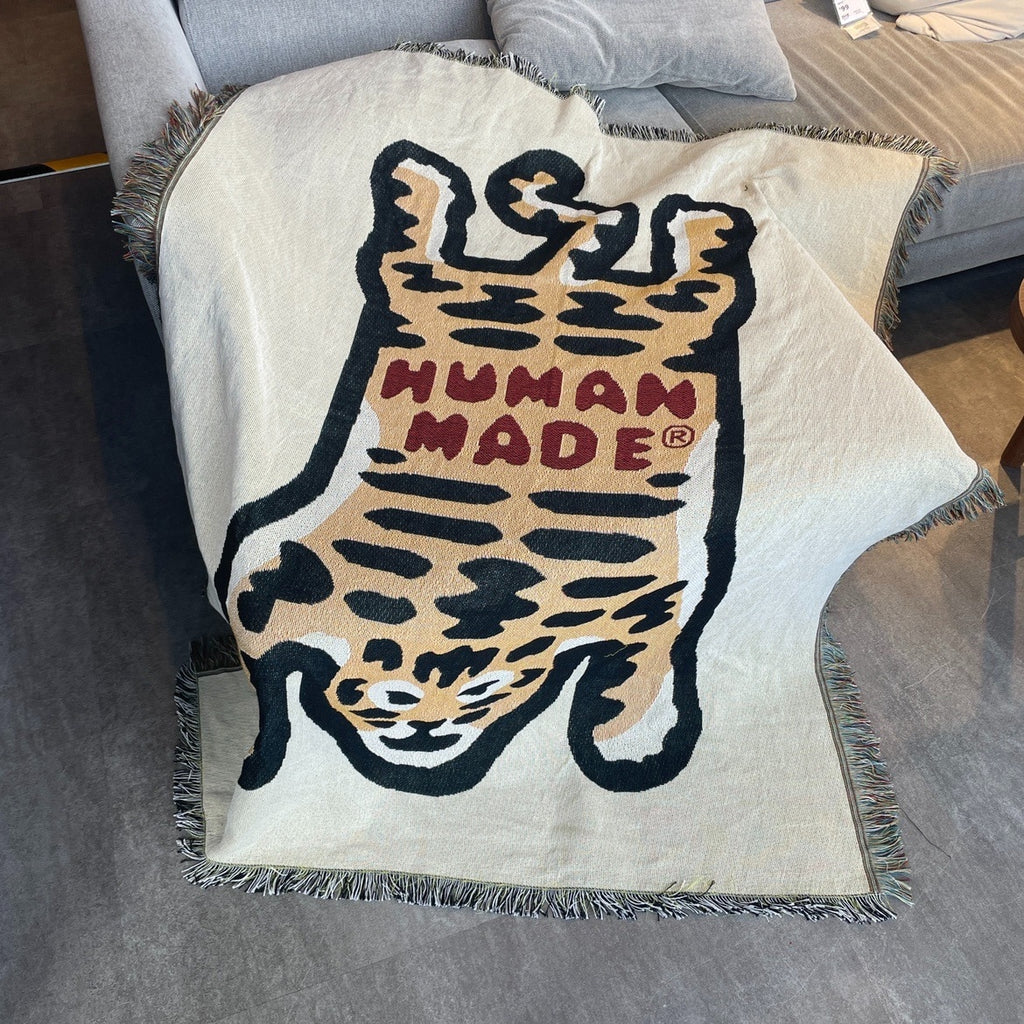 Human Made Tiger Throw / Woven Blanket / Tapestry – Peppery Home
