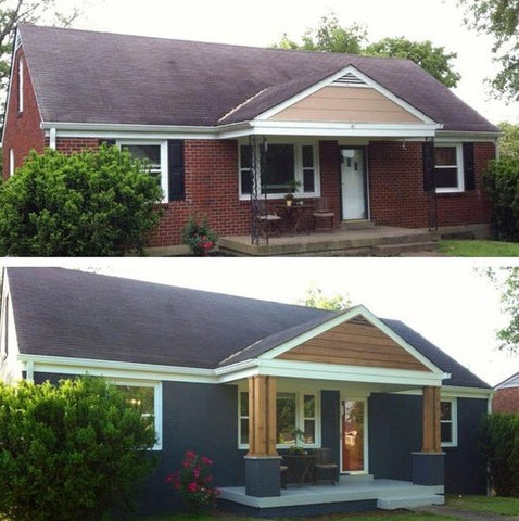 Before After House Facade Painting