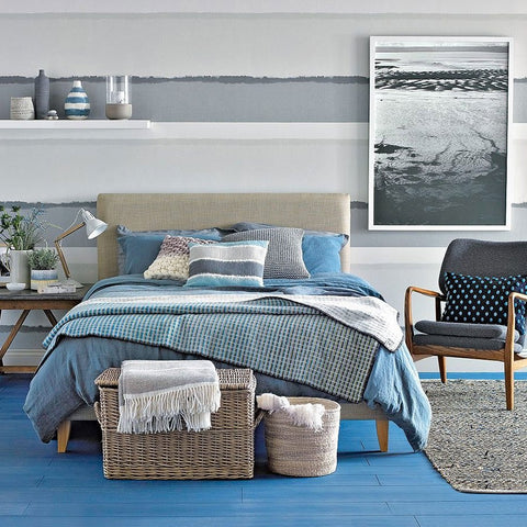 coastal style bedroom