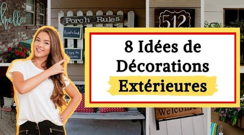 Idea per la decorazione della parete esterna