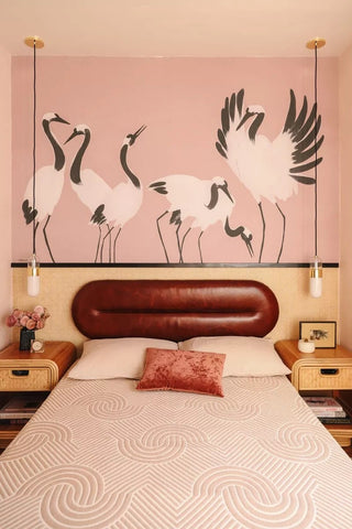 Pink Wall Painting