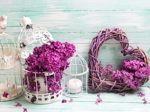 Decorazione d'interni shabby chic