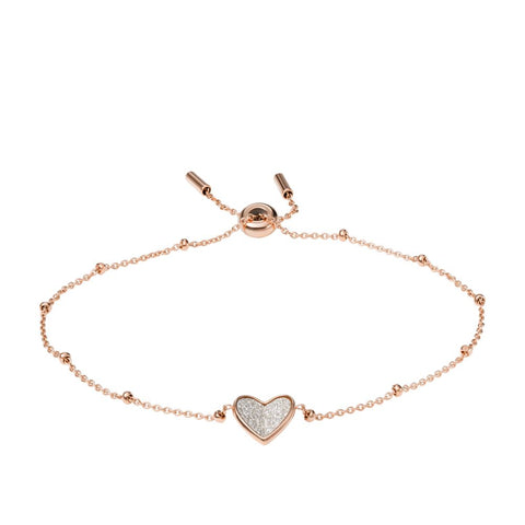 True Love 14K Rose Gold Plated Clear Laboratory Grown Diamond